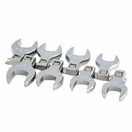 GOURMETGALLEY 0.5 in. Drive Jumbo Metric Crowfoot Wrench Set - 8 Piece GO3051404